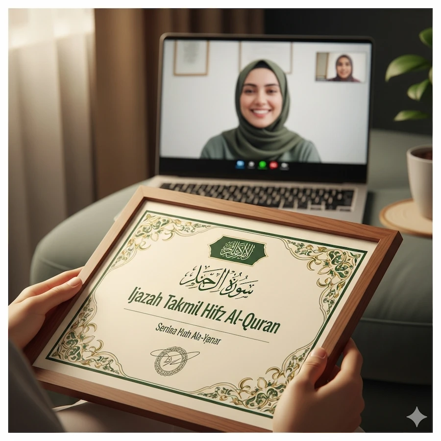 Certificate of excellence in the Qur'an